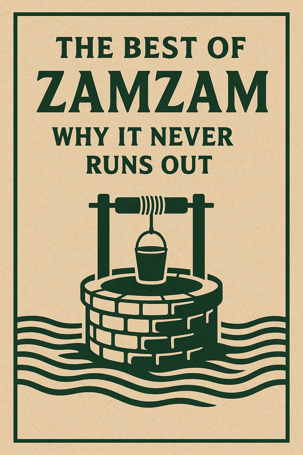 The Best of Zamzam Why It Never Runs Out